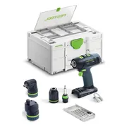 Festool T18+3 Basic-Set Accu schroefboormachine 18V Basic Body in Systainer - 578828