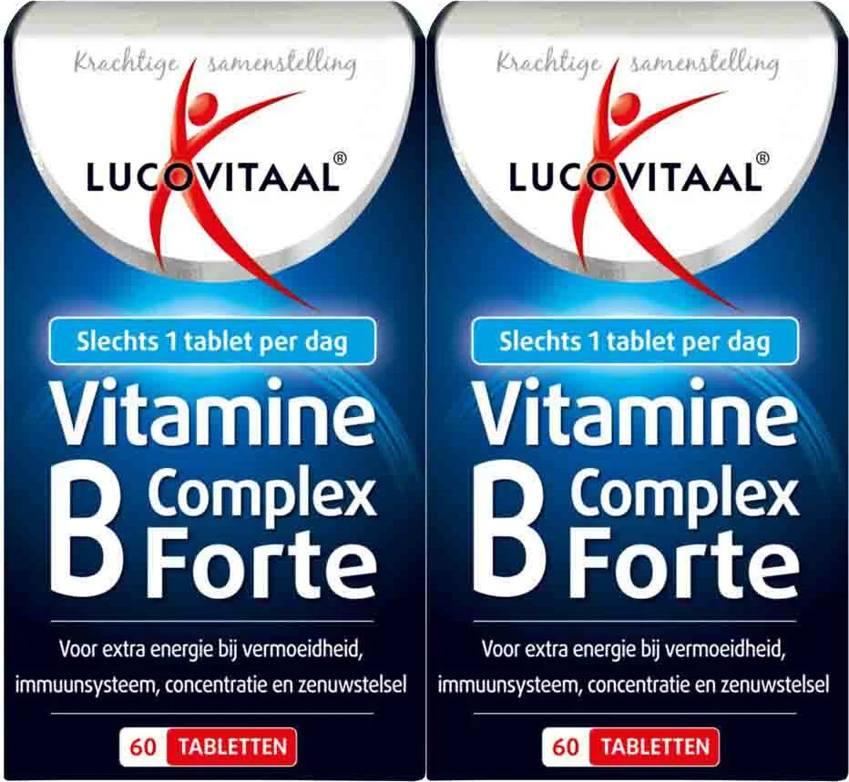2x Lucovitaal Vitamine B Complex Forte 60 tabletten