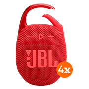 JBL Clip 5 Rood 4-pack