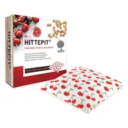 Hittepit Heatable Cherry Pit Pillow Vierkant Red Cherry