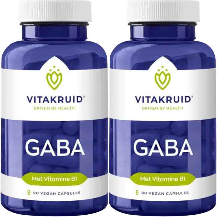 2x Vitakruid Gaba 90 vegancapsules
