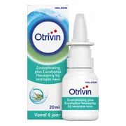 Otrivin Zoutoplossing Plus Eucalyptus Neusspray bij een verstopte neus 20ML