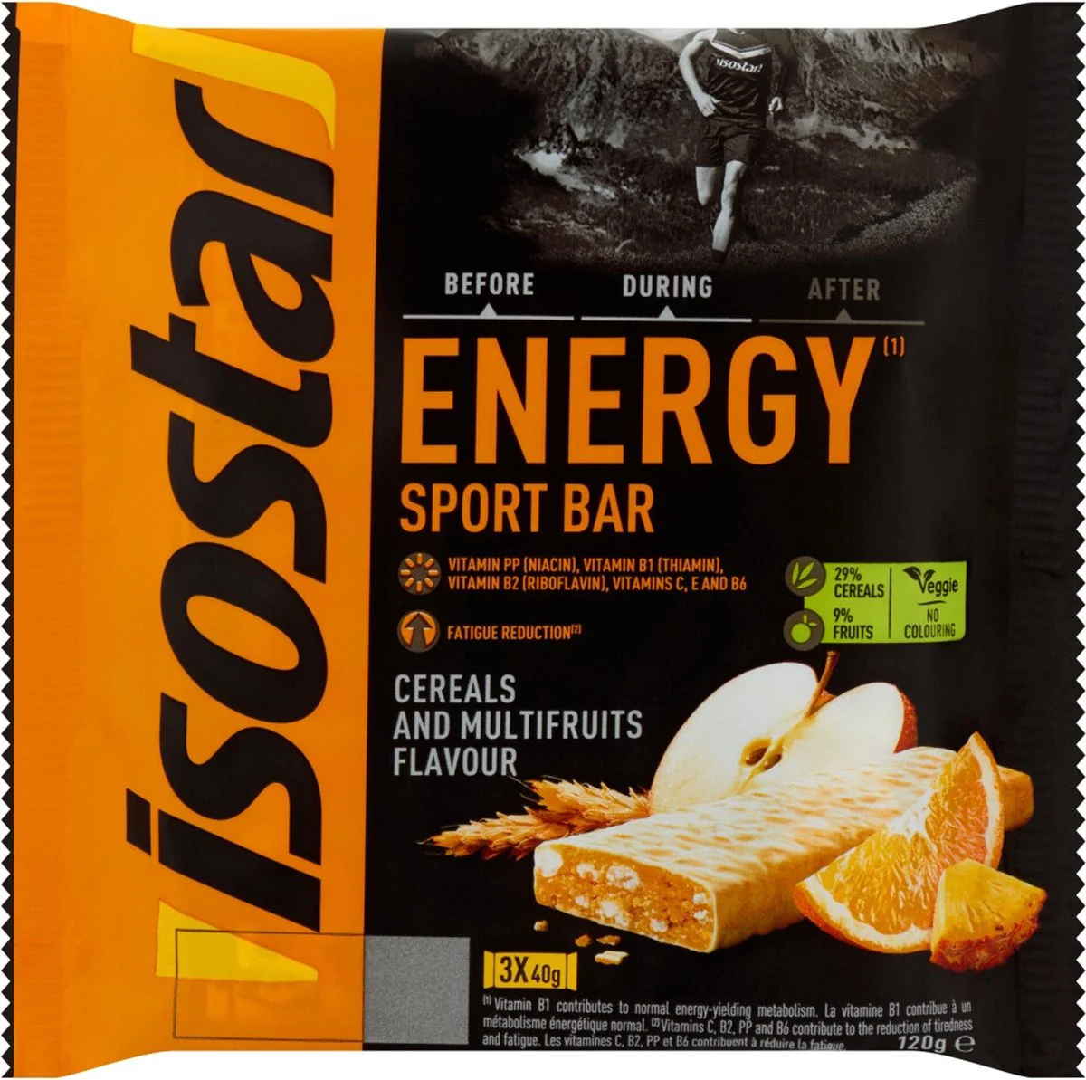 Isostar Energy Sport Bar Multifruit 3ST