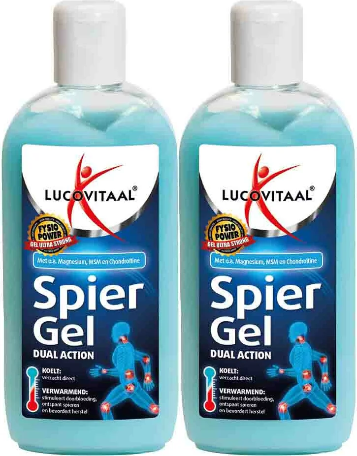 2x Lucovitaal Gel Spieren & Gewrichten 250 ml