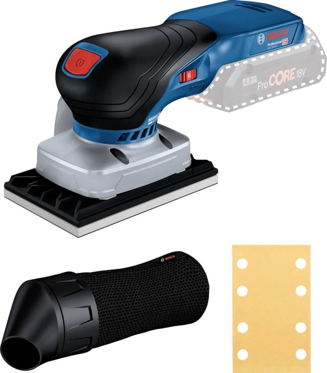 Bosch Professional GSS 18V-13 Accu vlakschuurmachine 18V Basic Body - 06019L0100