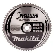 Makita B-09547 Cirkelzaagblad Hout (noest/spijker) | Embedded Tip | 355 x 30 mm | 60-tands