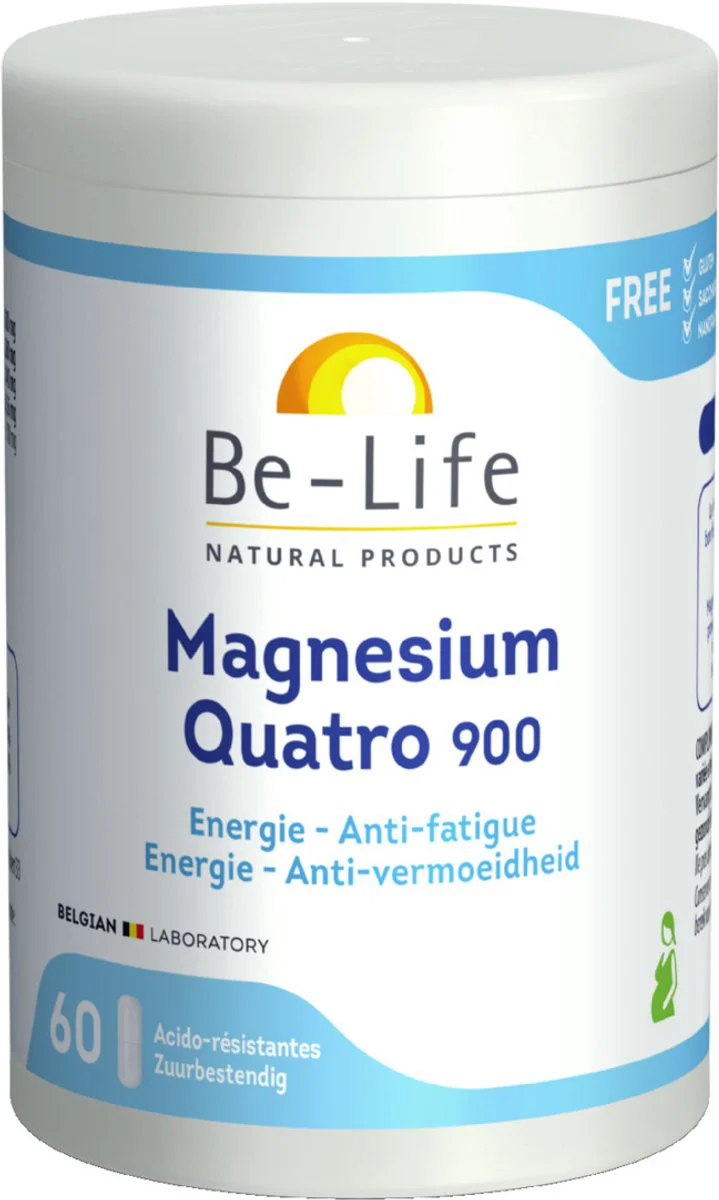 Be-Life Magnesium Quatro 900 Capsules 60CP