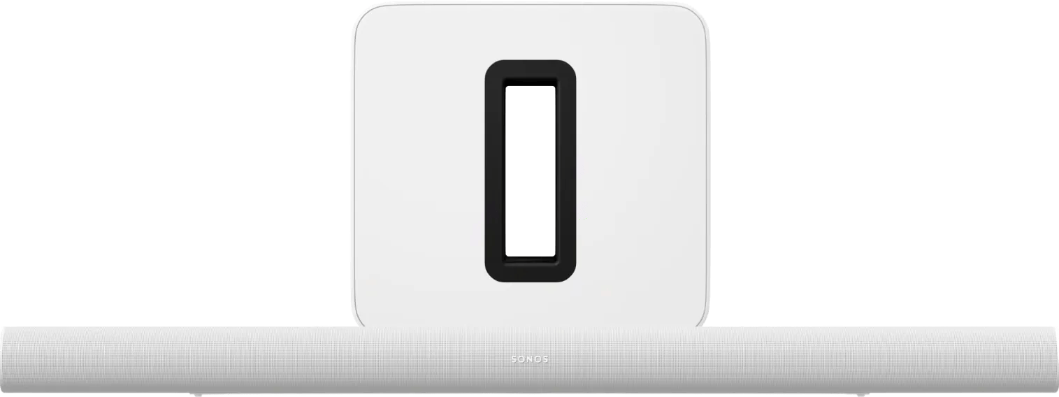 Sonos Arc Ultra + Sonos Sub 4 Wit