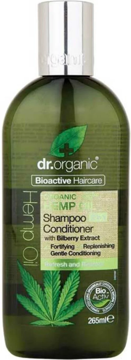 Dr Organic Hemp Oil 2-In1 Shampoo & Conditioner 265ML