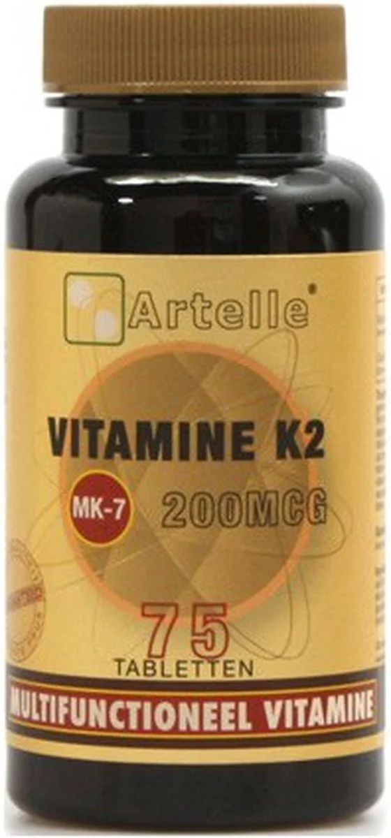 Artelle Vitamine K2 200mcg Tabletten 75TB