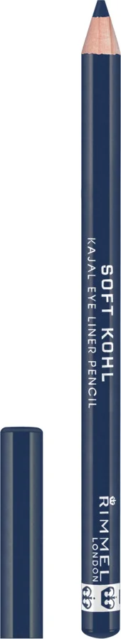 3x Rimmel Soft Kohl Kajal Eyeliner 021 Denim Blue 1,2 gr