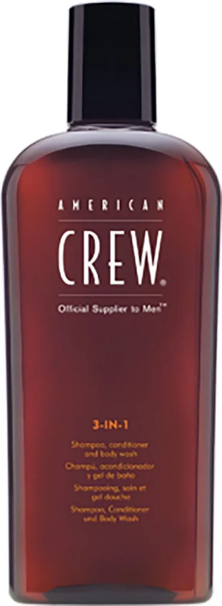 American Crew 3-In-1 Classic Shampoo, Conditioner & Bodywash 450ML