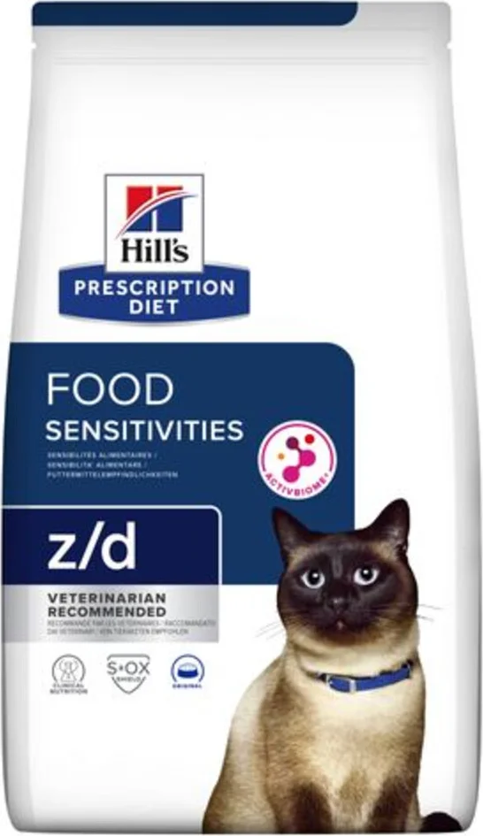 Hill's Prescription Diet z/d Food Sensitivities Kattenvoer Droog 6 kg