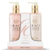 Grace Cole Ginger Lily & Mandarin Pampering Hand Care Duo 600ML