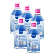 5x NIVEA Serum-Infused Micellair Water Recharge 400 ml