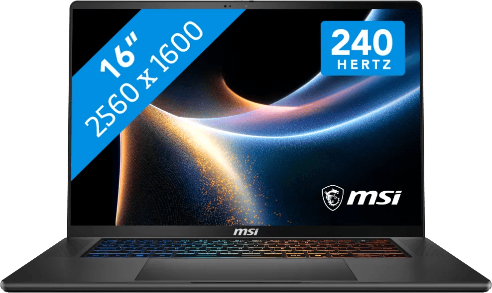MSI Stealth 16 AI+ Copilot+ PC OLED B3WI-016NL