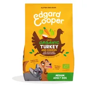 4x Edgard & Cooper Hondenvoer Droog Bio Kalkoen - Bio Kip 2,5 kg