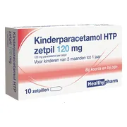 Healthypharm Kinderparacetamol Zetpil 120mg 10ST
