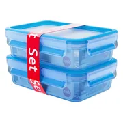 TEFAL Clip & Close vershoudbakjes (Doos van 2, rechthoekig)