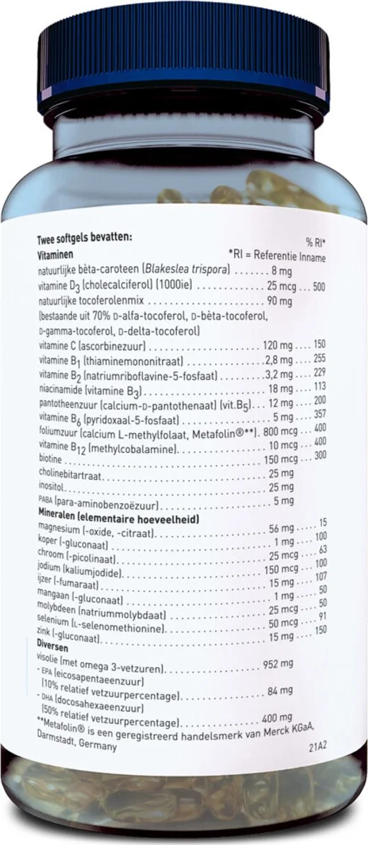 2x Orthica Multi Prena Fem 60 softgels