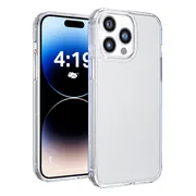 My Case telefoonhoesje geschikt voor Apple iPhone 14 Pro Max hoesje Transparant siliconen - backcover hoes