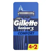 Gillette Sensor3 Comfort Wegwerpmesjes 6ST