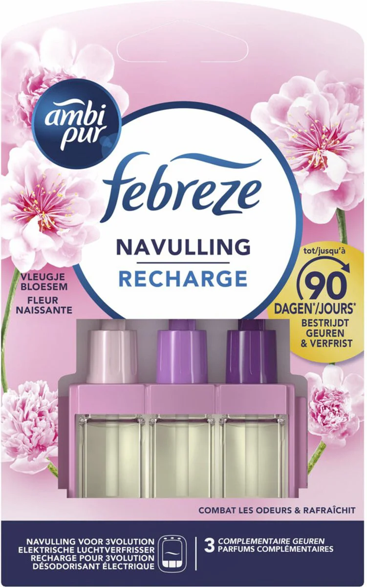 Ambi Pur 3volution Vleugje Bloesem Navulling 20 ml