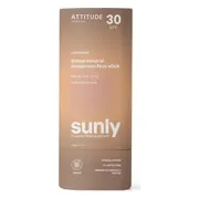 Attitude Sunly Gezichtszonnebrandstick Getint SPF30 20g