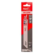 Milwaukee Reciprozaagblad metaal Thin Kerf 150 mm 18-Tpi VE=5 - 48475184