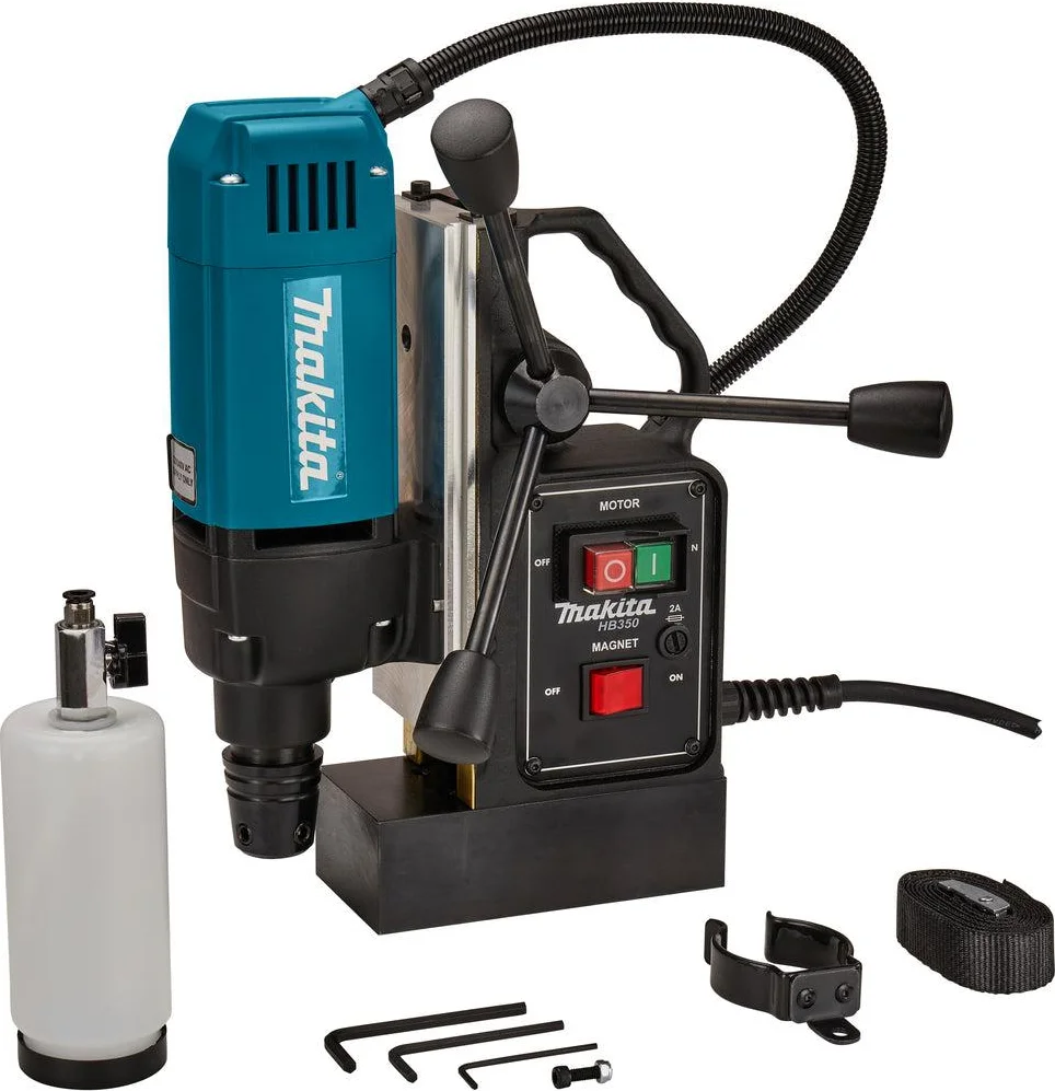 Makita HB350 Magneetkernboormachine 230V 1050W in koffer