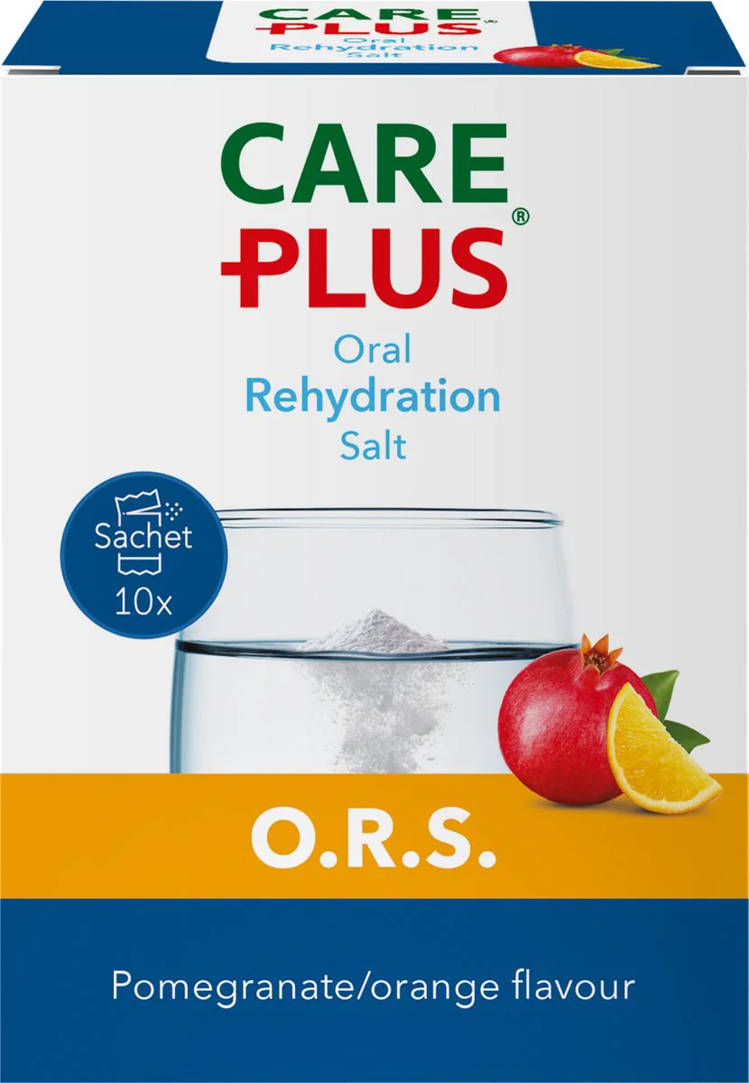 Care Plus O.R.S. Granaatappel-Sinaasappel 10ST