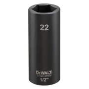 DeWALT DT7556 Krachtdop 1/2" lang | 22mm