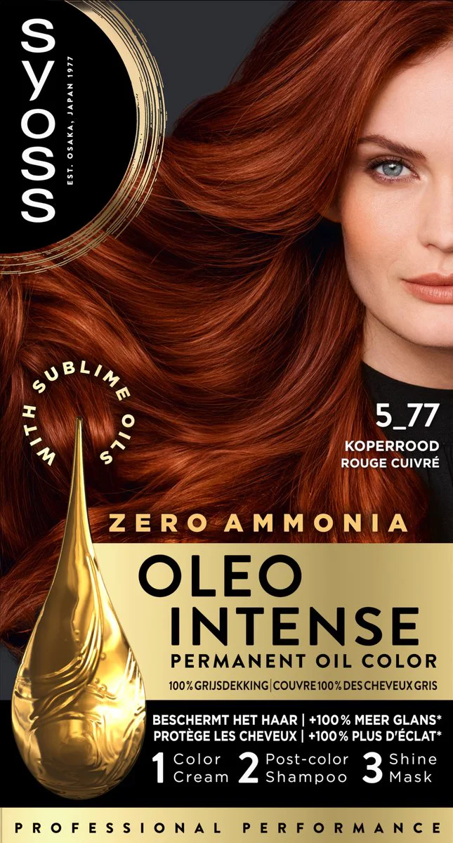 Syoss Oleo Intense 5-77 Koperrood