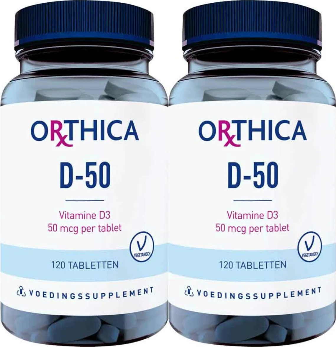 2x Orthica D-50 120 tabletten