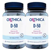 2x Orthica D-50 120 tabletten