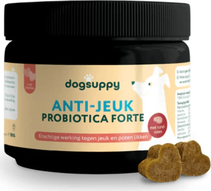 DogSuppy Anti Jeuk Met Rund 60 stuks