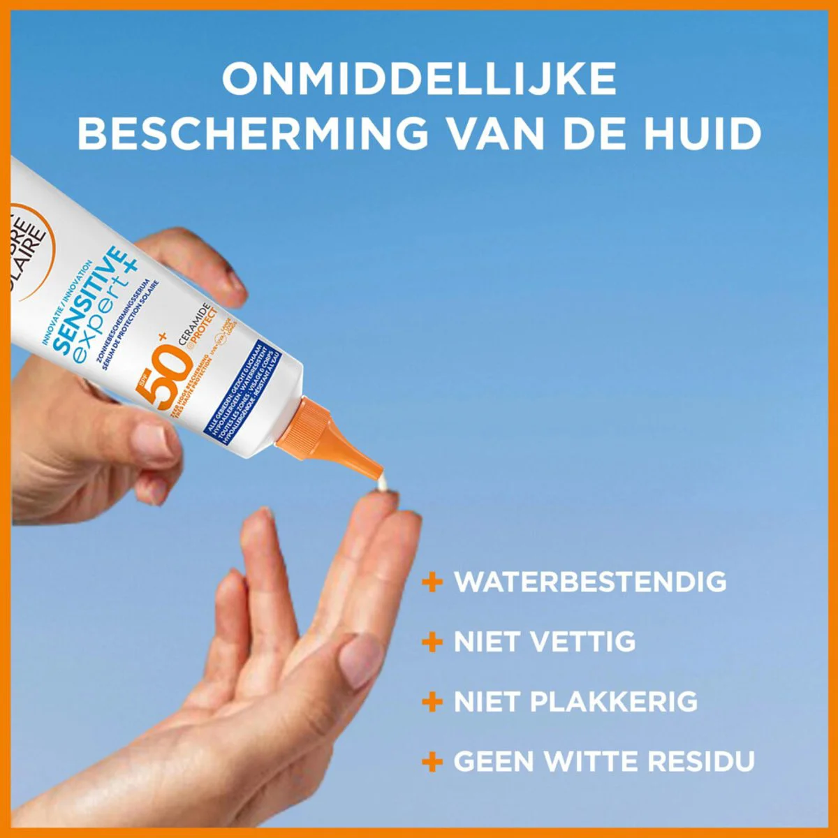 3x Garnier Ambre Solaire Sensitive Expert+ Zonbeschermingsserum SPF 50+ 125 ml