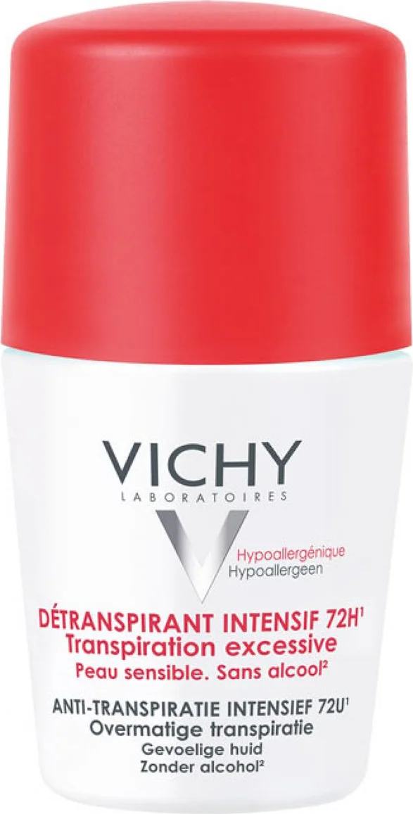 Vichy Deodorant Overmatige Transpiratie Roller 72h 50ML