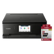 Canon PIXMA TS8750 + 1 set extra cartridges + fotopapier