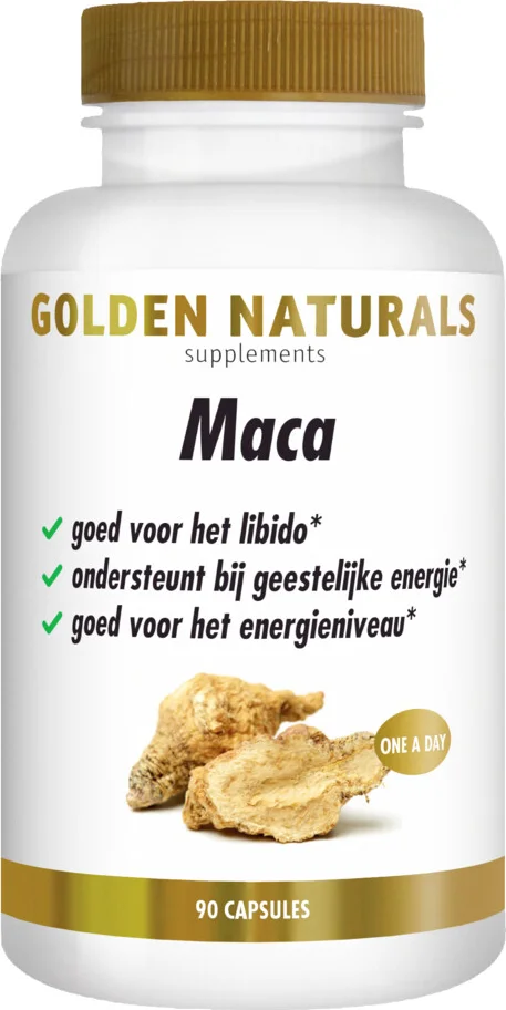 2x Golden Naturals Maca 3000mg 90 vegacapsules