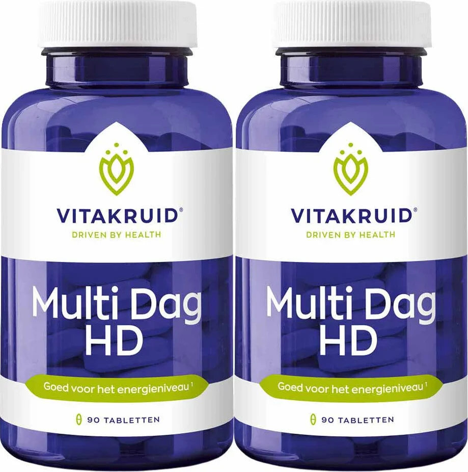 2x Vitakruid Multi Dag HD 90 tabletten