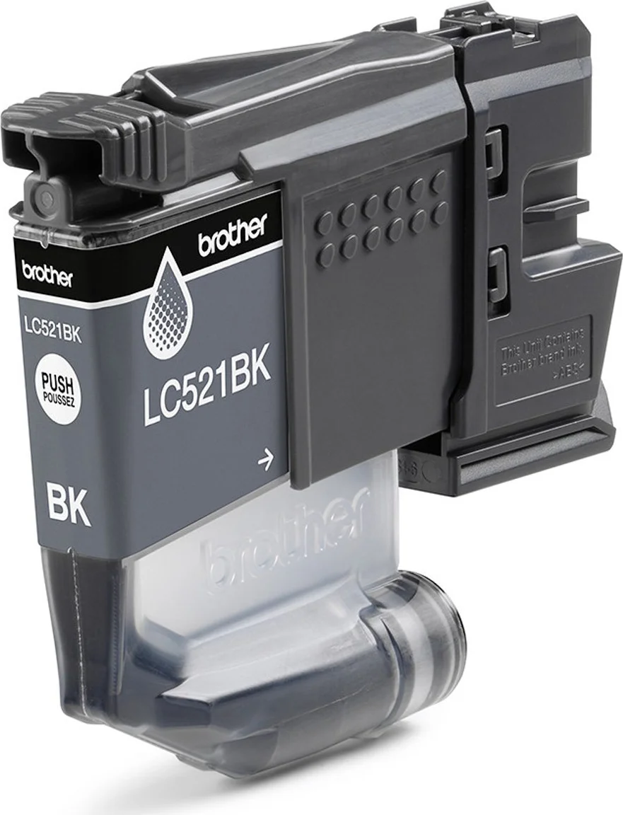 Brother LC-521 Cartridge Zwart