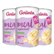 3x Gerlinea Milkshake Banaan 436 gr