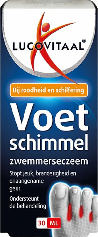 3x Lucovitaal Voetschimmel Zwemmerseczeem 30 ml