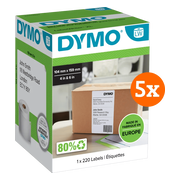 DYMO LabelWriter Extra Grote Etiketten 104 x 159 mm 5-pack