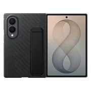 Samsung Galaxy Z Fold 8 Siliconen Back Cover met Magneet Zwart