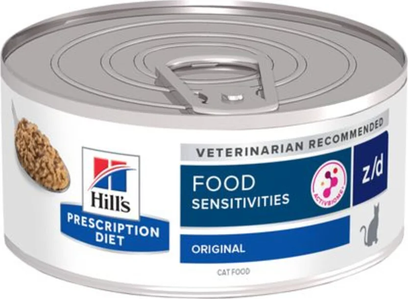 Hill's Prescription Diet z/d Food Sensitivities Kattenvoer Nat 156 gr