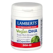 Lamberts Vegan DHA 250mg Capsules 60CP
