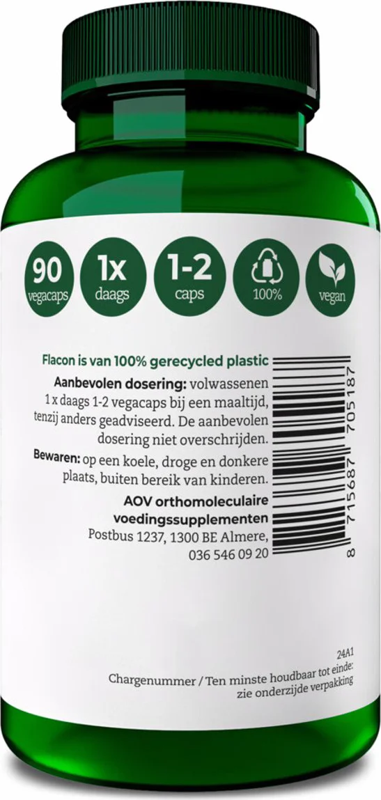 2x AOV Magnesium Malaat & Citraat 518 90 capsules