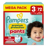 2x Pampers Premium Protection Luierbroekjes Maat 3 (6-11kg) 36 stuks